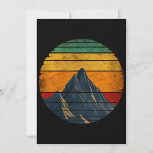 Convite Montanhismo Vintage Retro Alpinismo Alpinista