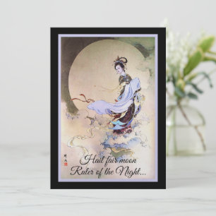 Convite Moon Goddess Chang'e