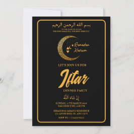 CONVITE MOON LANTERN RAMADAN KAREEM IFTAR JANTO PARTIDO IN
