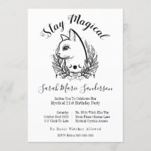 Moonfase do Dia das Bruxas Místico de aniversário 