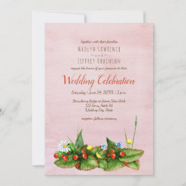 Convite Morangos e flores de prados, blusões