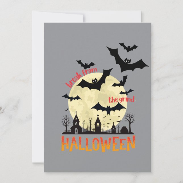 Convite Morcegos Voadores BFTG (Frente)