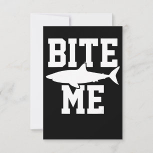Convite Morda-me - Presente de Biologia Marinha de Tubarã