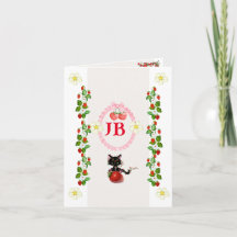 Mordomo de Morango Personalizado para Bebê
