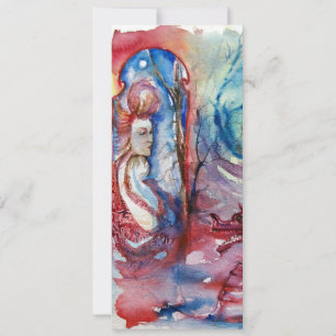 Convite MORGANA , rosa azul roxo vermelho branco