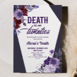 Convite Morte À Minha Festa Floral aniversário de 30 anos<br><div class="desc">Esta é uma morte para o meu Convite de festas Floral aniversário de 30 anos!</div>