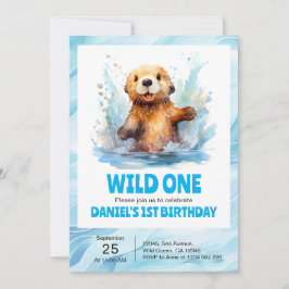 Convite Morte selvagem de um bebezinho fresco em primeiro 