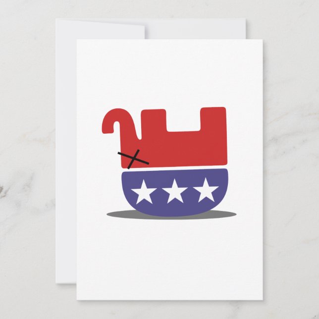 Convite Morto Elefante GOP (Frente)