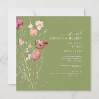 Moss Quadrados Bridal Verde de outono Brunei e Bub