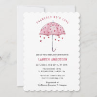 Mostrado com Chá de panela de guarda-chuva rosa co