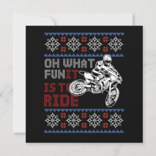 Convite Motocross Motocross de bicicleta Ugly Bike