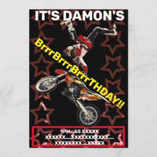 CONVITE MOTORBIQUE SUPERCRUZ MOTOCROSA