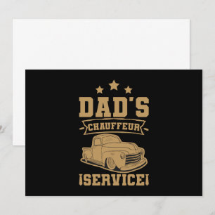 Convite Motorista Pai Dia dos Pais