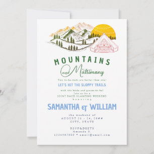 Convite Mountain Matrimony Sloppy Trail Joint Bach Weekend