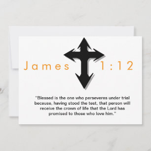 Convite Mousepad Negro da Cruz Cristã