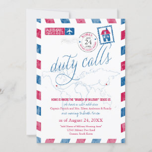 Convite Movimento Militar do Texas para a Coreia