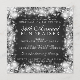 Convite Movimentos de Prata do Partido Gala de Fundraiser 