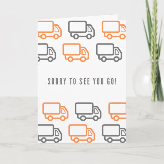 Convite Moving Farewell Card