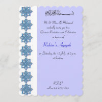 muçulmano Baby Boy blue aqiqah Islâmico