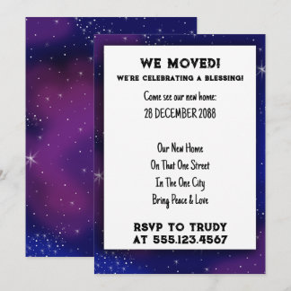 Convite Mudamos para casa abençoando o novo Partido do Aqu