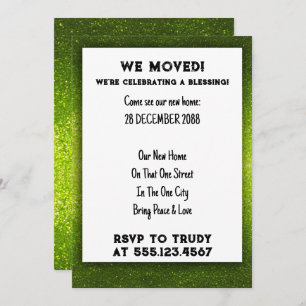 Convite Mudamos para casa abençoando o novo Partido do Aqu