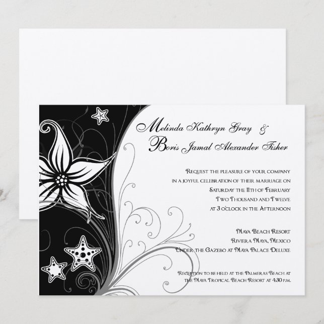 Convite Mudanças finais de Mindy Boris (Frente/Verso)