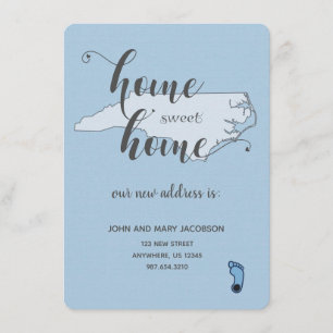 Convite Mudando para o Novo Endereço Home Sweet Home NC
