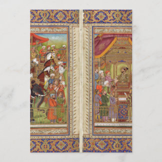 Convite Mughan Indian Islam Muslim Boho Art