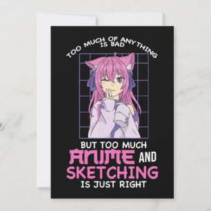 Convite muito anime e desenhando Anime e Sk