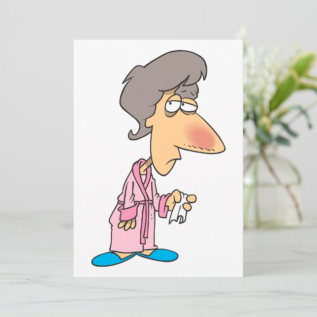 Convite Mulher Doente (Criador carregado)