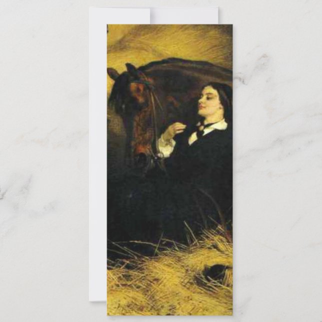 Convite Mulher e Cavalo (Frente)