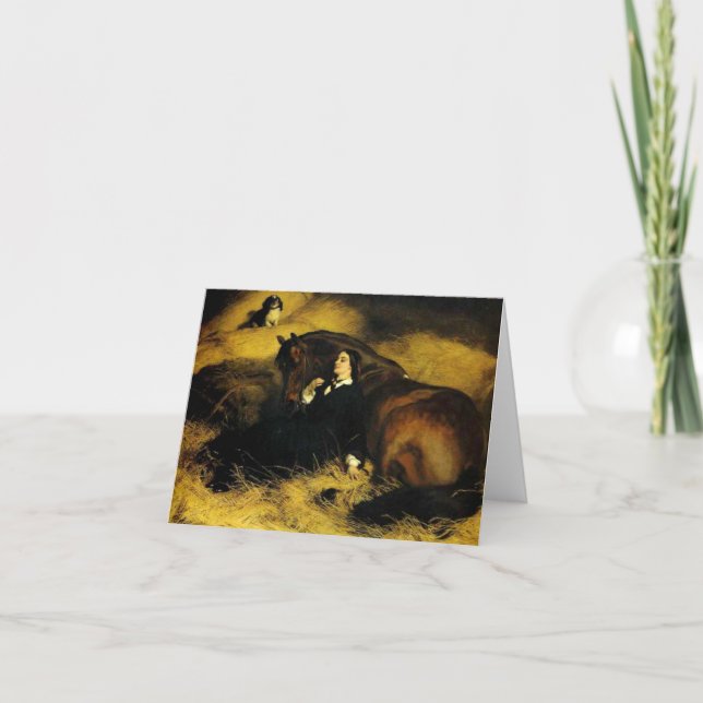 Convite Mulher e Cavalo (Frente)