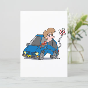 Convite Mulher Em Acidente