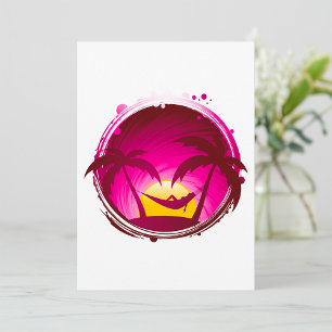 Convite Mulher Em Uma Rede