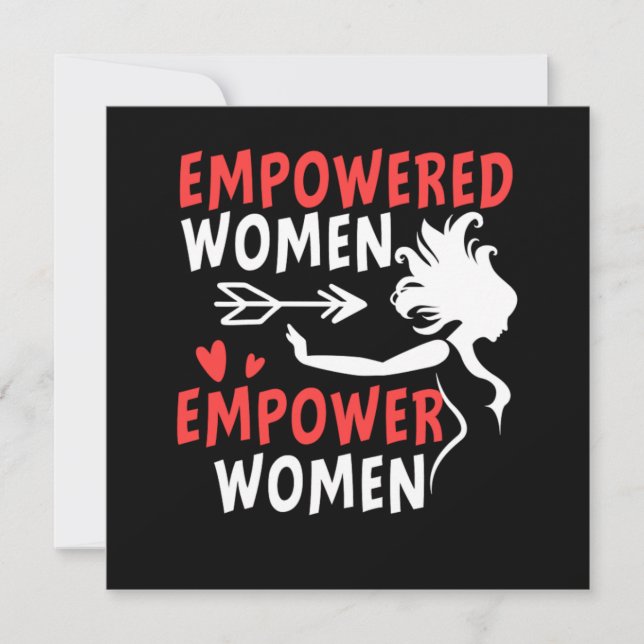 Convite Mulheres Apoderadas Empoderam Mulheres Feminismo F (Frente)