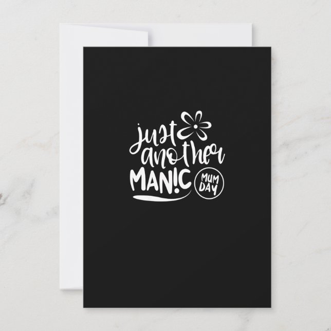 Convite Mulheres Engraçadas Mãe Esposa Aniversário Xmas Mã (Frente)