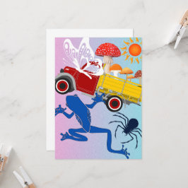 Convite Mundo das maravilhas