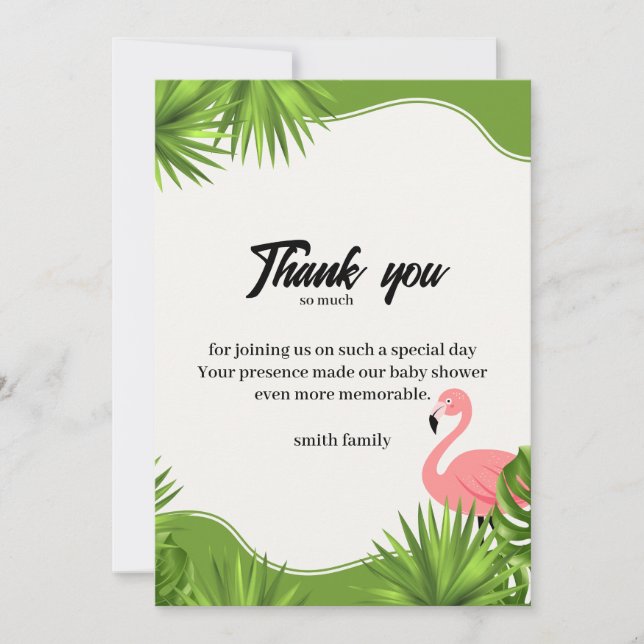 Convite murmúrio obrigado você (Frente)