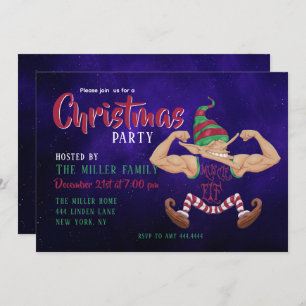 Convite Músculo Elf