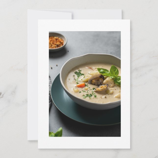 Convite mushroom soup (Frente)