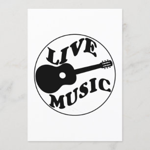 CONVITE MÚSICA AO VIVO