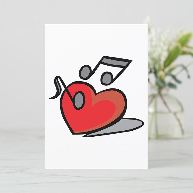 Convite Música de amor (Criador carregado)