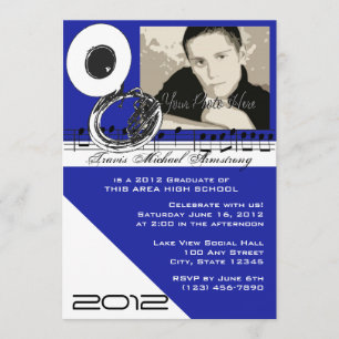 Convite Música de Formatura/ Tuba