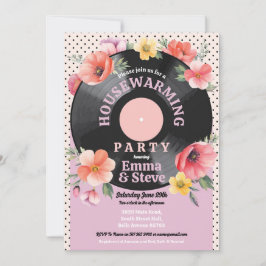 Convite Música Floral Flor Musical Relâmpago 1950