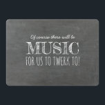 Convite Música para Twerk Funny Bridesmaid Proposta<br><div class="desc">Porta-vozes engraçada,  cartão de madrinha de casamento</div>