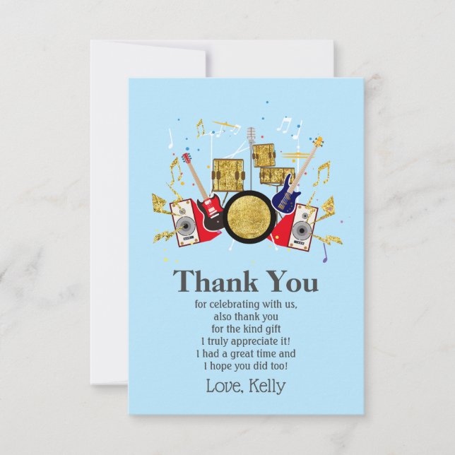 Convite musical de grupo de violão (Frente)