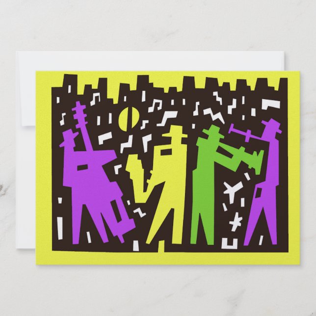 Convite Musical Jazz (Frente)