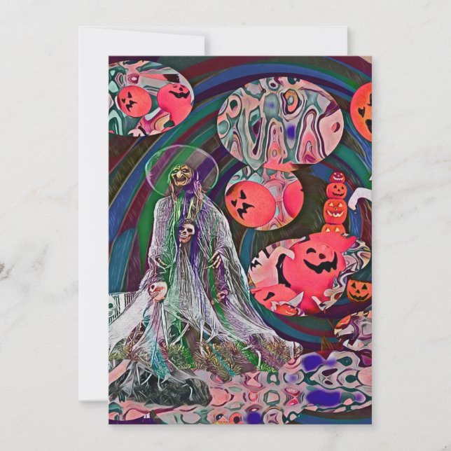 Convite My Super Halloween V3 (Frente)