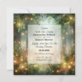 Convite Mystic Forrest Meadow Magic