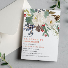 Convite Mystical Winter | Bridesmaids Luncheon Wedding